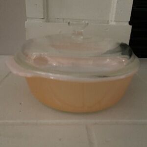Vintage Anchor Hocking Glass Lidded Dish